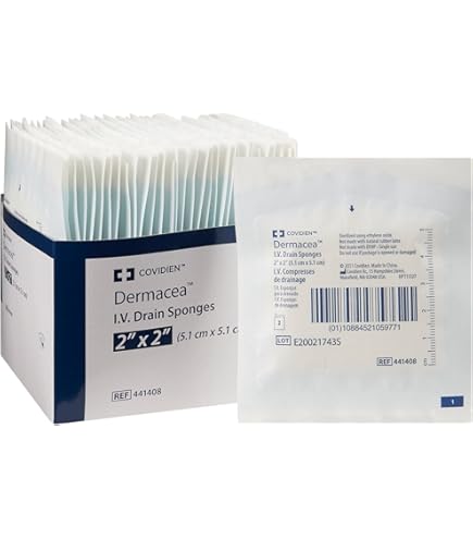 Amazon.com: Covidien 7087 Excilon I.V. Sponge, Sterile 2's